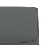 NNEVL Bench Dark Grey 100x64x80 cm Fabric