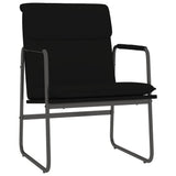 NNEVL Lounge Chair Black 55x64x80 cm Faux Leather