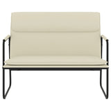 NNEVL Bench Cream 100x64x80 cm Faux Leather