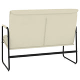 NNEVL Bench Cream 100x64x80 cm Faux Leather