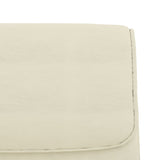 NNEVL Bench Cream 100x64x80 cm Faux Leather