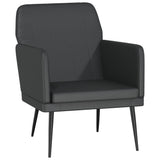 NNEVL Armchair Black 61x78x80 cm Faux Leather