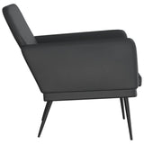 NNEVL Armchair Black 61x78x80 cm Faux Leather