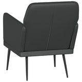 NNEVL Armchair Black 61x78x80 cm Faux Leather