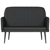 NNEVL Bench Black 107x80x81 cm Faux Leather