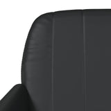 NNEVL Bench Black 107x80x81 cm Faux Leather
