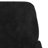 NNEVL Armchair Black 62x79x79 cm Velvet