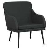 NNEVL Armchair Black 63x76x80 cm Faux Leather