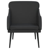 NNEVL Armchair Black 63x76x80 cm Faux Leather