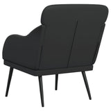 NNEVL Armchair Black 63x76x80 cm Faux Leather