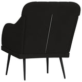 NNEVL Armchair Black 63x76x80 cm Velvet