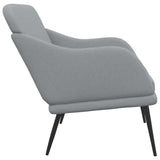 NNEVL Bench Light Grey 110x76x80 cm Fabric