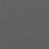 NNEVL Bench Dark Grey 110x76x80 cm Fabric