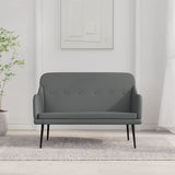 NNEVL Bench Dark Grey 110x76x80 cm Fabric