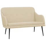 NNEVL Bench Cream 110x76x80 cm Fabric