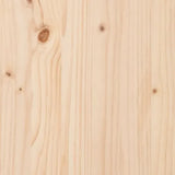 NNEVL Planter with Shelf 82.5x82.5x81 cm Solid Wood Pine