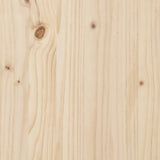 NNEVL Composter 63.5x63.5x77.5 cm Solid Wood Pine