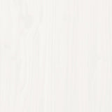 NNEVL Composter White 63.5x63.5x77.5 cm Solid Wood Pine