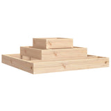 NNEVL Planter 80x80x27 cm Solid Wood Pine