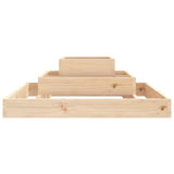 NNEVL Planter 80x80x27 cm Solid Wood Pine