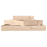 NNEVL Planter 83x83x27 cm Solid Wood Pine
