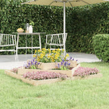 NNEVL Planter 112x112x27 cm Solid Wood Pine