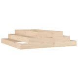 NNEVL Planter 110x110x27 cm Solid Wood Pine