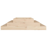 NNEVL Planter 110x110x27 cm Solid Wood Pine