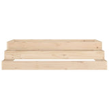 NNEVL Planter 110x110x27 cm Solid Wood Pine