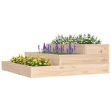 NNEVL Planter 78x78x27 cm Solid Wood Pine