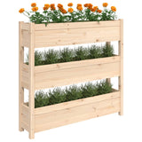 NNEVL Planter 112x25x104.5 cm Solid Wood Pine