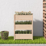 NNEVL Planter 77x25x104.5 cm Solid Wood Pine