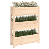 NNEVL Planter 77x25x104.5 cm Solid Wood Pine
