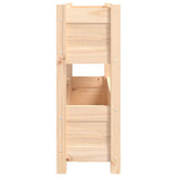 NNEVL Planter 77x25x66 cm Solid Wood Pine