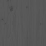 NNEVL Planter Grey 77x25x66 cm Solid Wood Pine