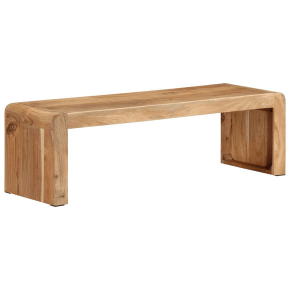 NNEVL TV Stand 110x33x33 cm Solid Wood Acacia