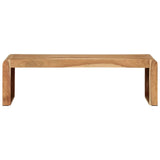 NNEVL TV Stand 110x33x33 cm Solid Wood Acacia