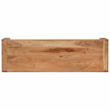 NNEVL TV Stand 110x33x33 cm Solid Wood Acacia