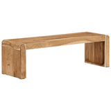 NNEVL TV Stand 110x33x33 cm Solid Wood Acacia