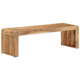 NNEVL TV Stand 110x33x33 cm Solid Wood Acacia