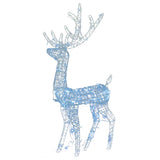 NNEVL Acrylic Reindeer Christmas Decorations 2 pcs 120 cm Cold White