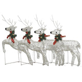 NNEVL Christmas Reindeers 4 pcs Gold 80 LEDs
