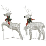 NNEVL Christmas Reindeers 4 pcs Gold 80 LEDs