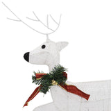 NNEVL Christmas Reindeers 4 pcs White 80 LEDs