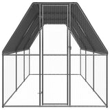 NNEVL Outdoor Chicken Cage 2x6x2 m Galvanised Steel