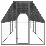 NNEVL Outdoor Chicken Cage 2x12x2 m Galvanised Steel