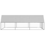 NNEVL Outdoor Chicken Cage 3x6x2 m Galvanised Steel