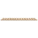 NNEVL Bed Frame 137x187 cm Double Solid Wood Pine