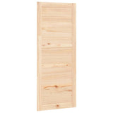 NNEVL Barn Door 80x1.8x204.5 cm Solid Wood Pine