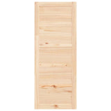 NNEVL Barn Door 80x1.8x204.5 cm Solid Wood Pine